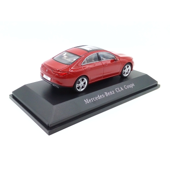 Mercedes-Benz CLA Coupe (C118) 2019 jupiter red - skala 1:43 - Spark